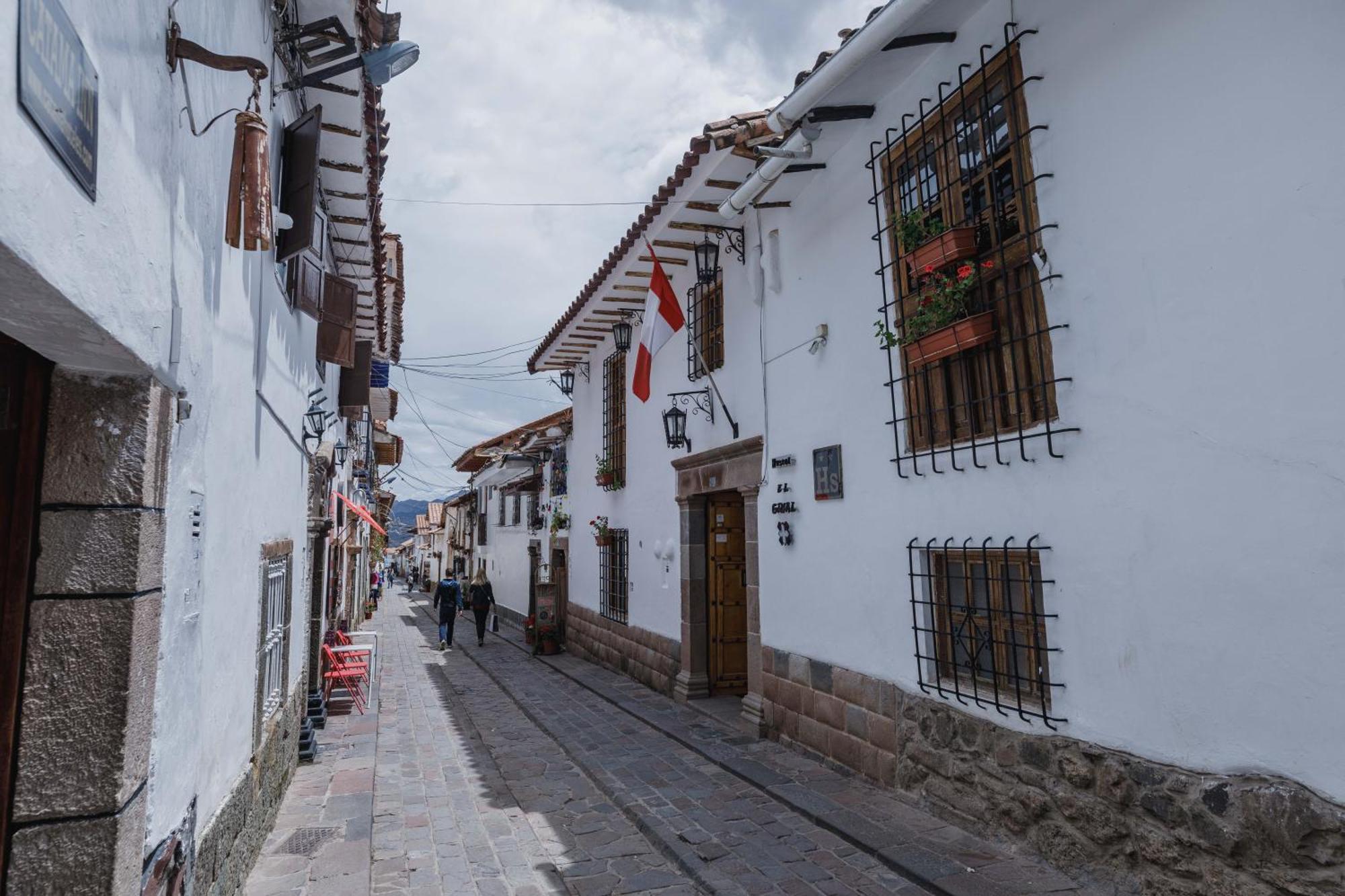 Hostal El Grial กุสโก ภายนอก รูปภาพ