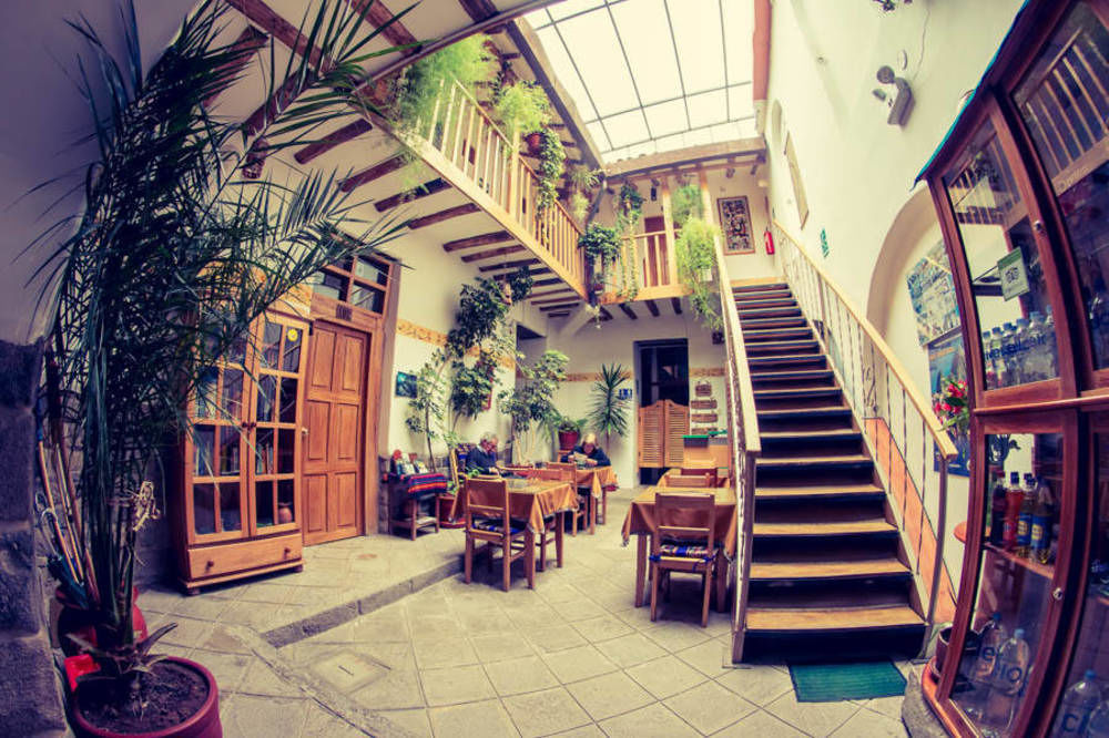 Hostal El Grial กุสโก ภายนอก รูปภาพ